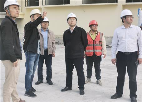 賴海標(biāo)到桂南分公司承建項目調(diào)研指導(dǎo)工作