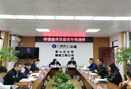 周善學(xué)到第七分公司開(kāi)展專(zhuān)項(xiàng)調(diào)研